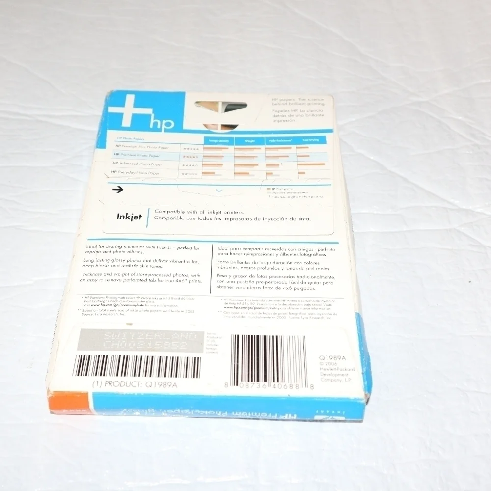 HP Premium Photo Paper 4x6‎